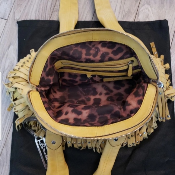B Markowsky fringed leather bag - Picture 5 of 9